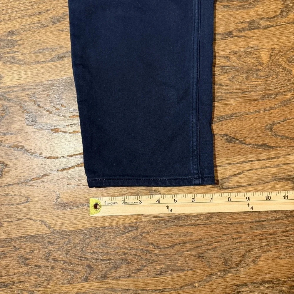 Banana Republic Traveler Pants Mens 38x29 Navy Blue Slim Straight Excellent